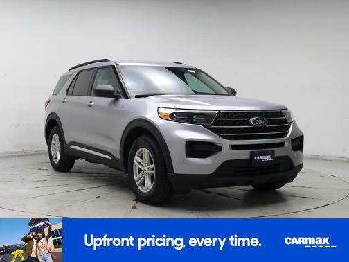 Silver 2022 Ford Explorer XLT