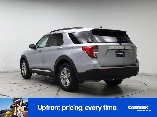 Silver 2022 Ford Explorer XLT