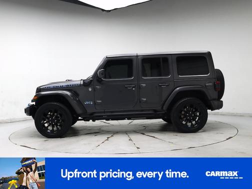 Gray 2021 Jeep Wrangler Unlimited 4xe Unlimited Sahara High Altitude
