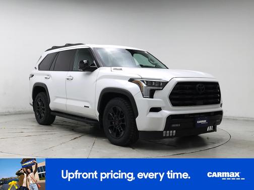 White 2024 Toyota Sequoia Limited