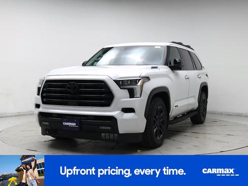 White 2024 Toyota Sequoia Limited