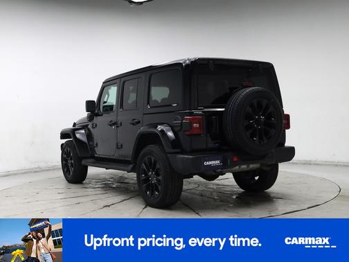 Black 2025 Jeep Wrangler 4xe Sahara