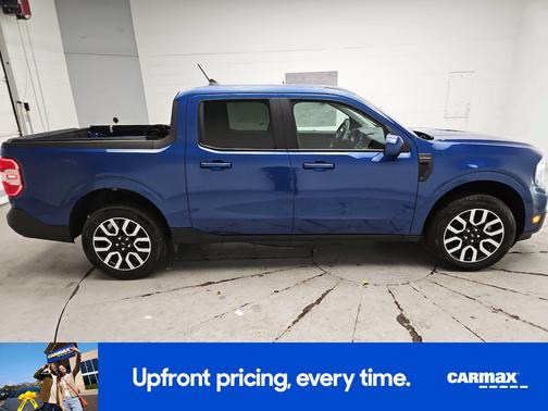 Blue 2023 Ford Maverick Lariat