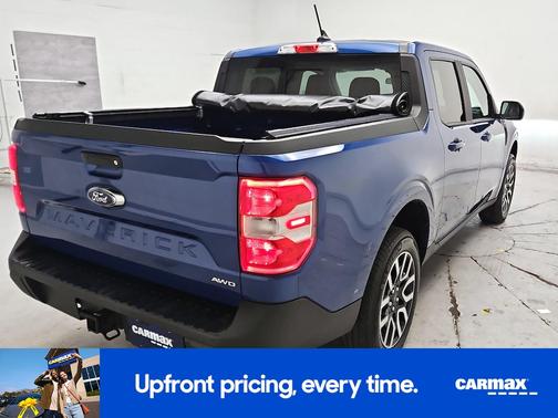 Blue 2023 Ford Maverick Lariat