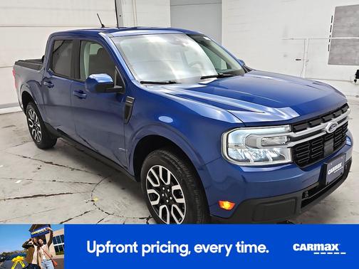 Blue 2023 Ford Maverick Lariat