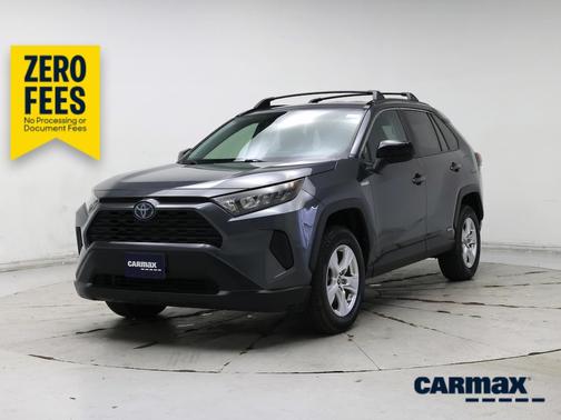 Gray 2019 Toyota RAV4 Hybrid LE