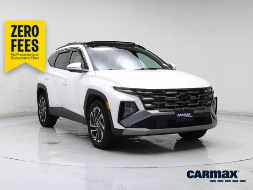 White 2025 Hyundai TUCSON Limited