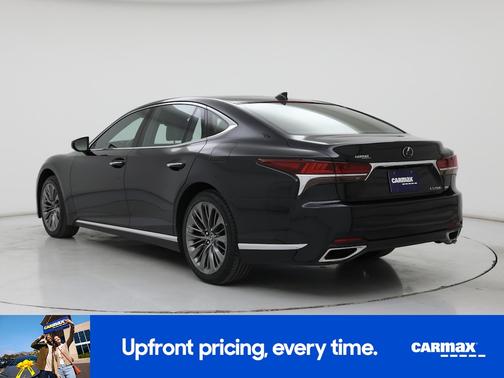Black 2018 Lexus LS 500