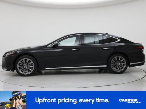 Black 2018 Lexus LS 500