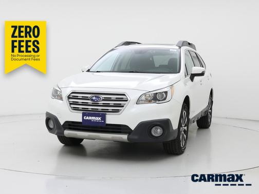 White 2017 Subaru Outback 2.5I Limited