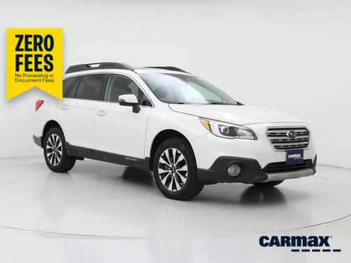 White 2017 Subaru Outback 2.5I Limited