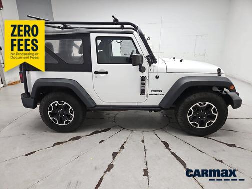 White 2016 Jeep Wrangler Sport