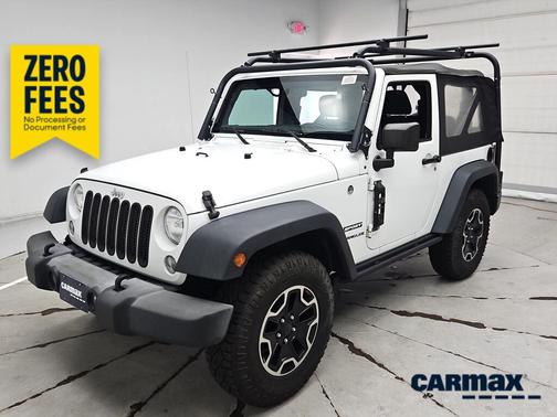 White 2016 Jeep Wrangler Sport
