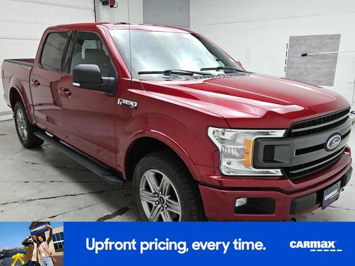 Burgundy 2018 Ford F-150 XLT