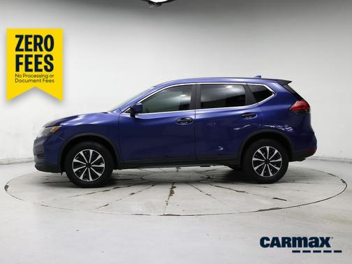 Blue 2017 Nissan Rogue S
