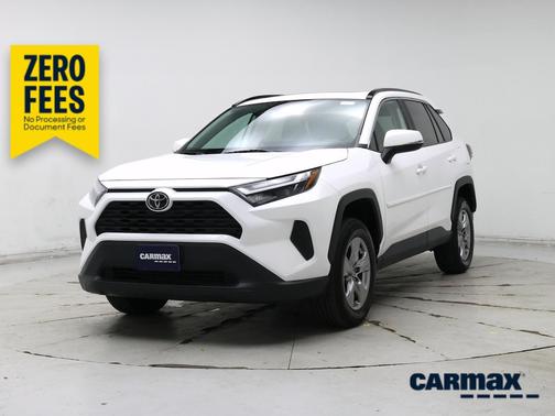 White 2022 Toyota RAV4 XLE