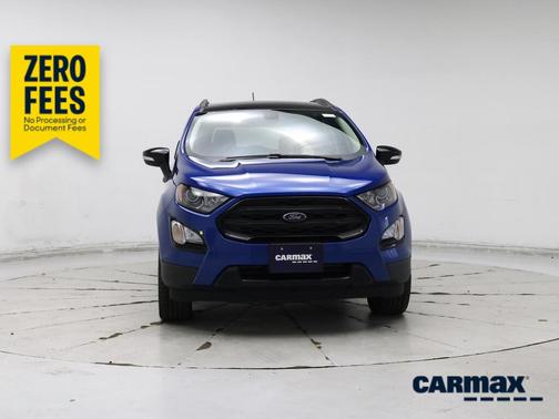Blue 2021 Ford EcoSport SES