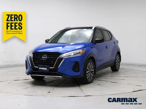 Blue 2024 Nissan Kicks SV