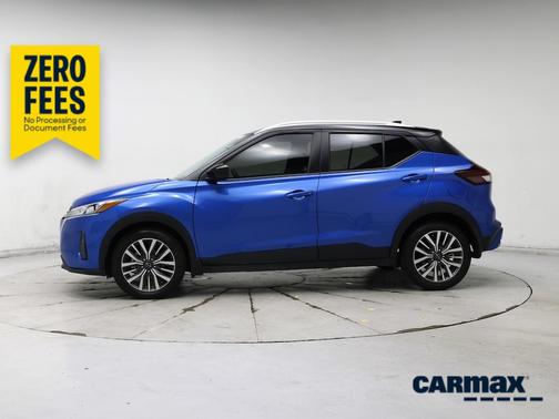 Blue 2024 Nissan Kicks SV