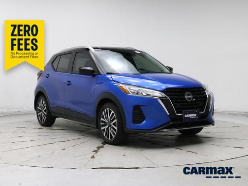Blue 2024 Nissan Kicks SV