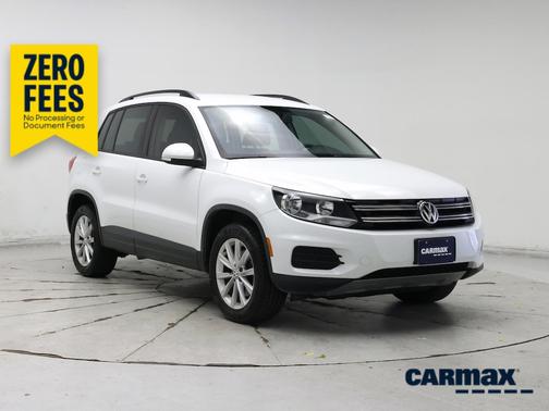 White 2017 Volkswagen Tiguan S
