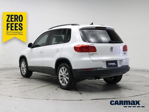 White 2017 Volkswagen Tiguan S