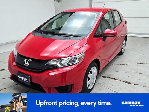 Red 2017 Honda Fit LX