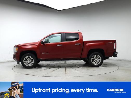 Red 2015 GMC Canyon SLT