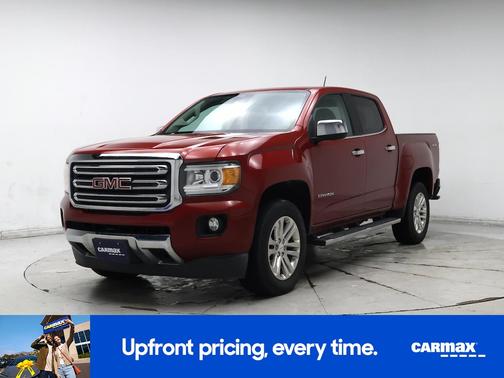 Red 2015 GMC Canyon SLT