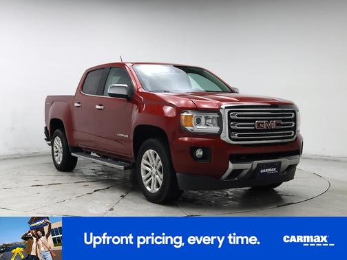 Red 2015 GMC Canyon SLT