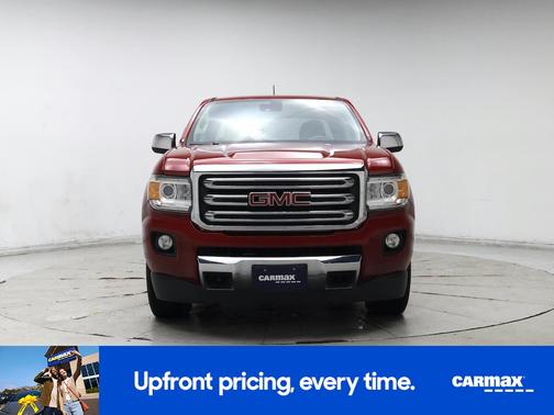 Red 2015 GMC Canyon SLT