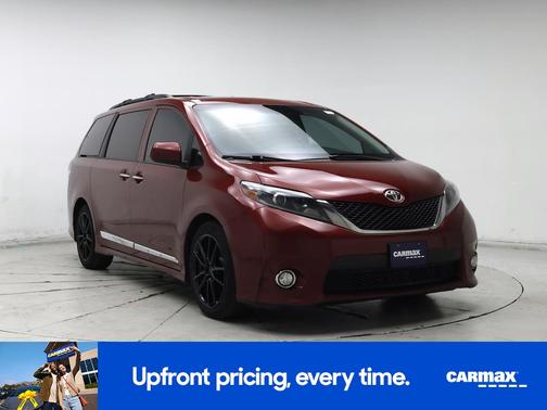 Red 2016 Toyota Sienna SE Premium