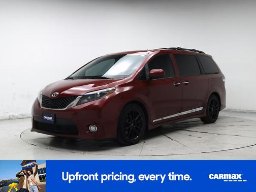 Red 2016 Toyota Sienna SE Premium