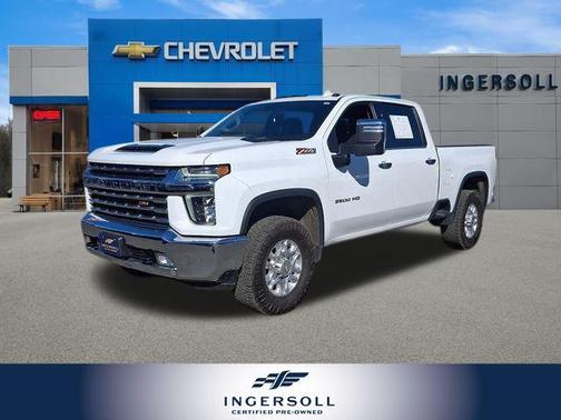 Summit White 2023 Chevrolet Silverado 3500 LTZ