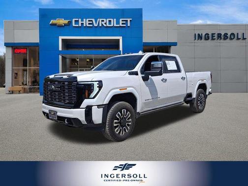 White Frost 2025 GMC Sierra 2500 Denali Ultimate