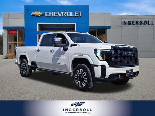 White Frost 2025 GMC Sierra 2500 Denali Ultimate