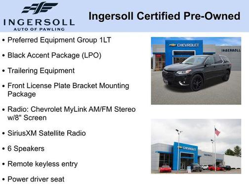 2018 Chevrolet Traverse LT Cloth