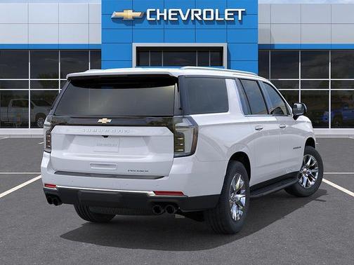 Polar White Tricoat 2026 Chevrolet Suburban Premier