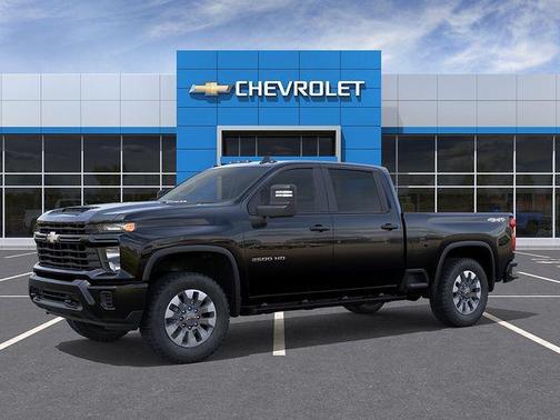 Black 2026 Chevrolet Silverado 2500 Custom