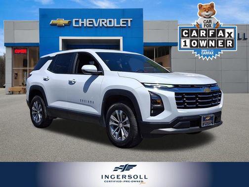 Summit White 2025 Chevrolet Equinox 1LT