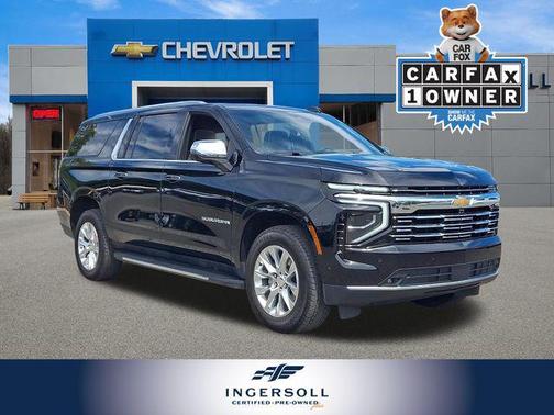 Black 2025 Chevrolet Suburban Premier
