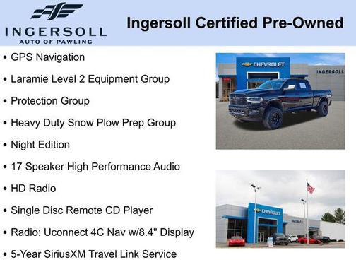 2019 RAM 2500 Laramie Crew Cab 4x4 6'4' Box