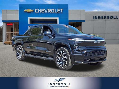 Black 2025 Chevrolet Silverado EV RST