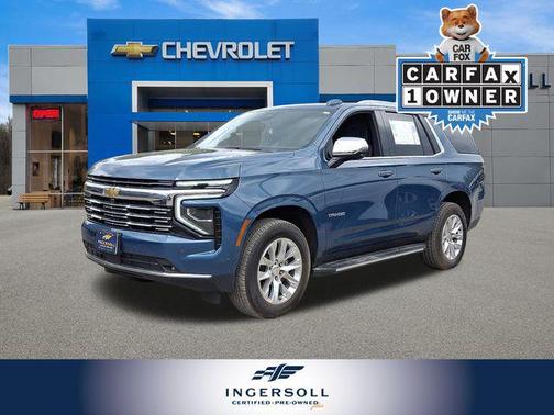 Lakeshore Blue Metallic 2025 Chevrolet Tahoe Premier