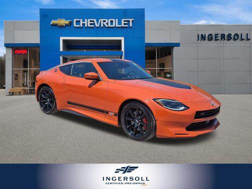 New Sight Orange 2024 Nissan Z Performance Manual