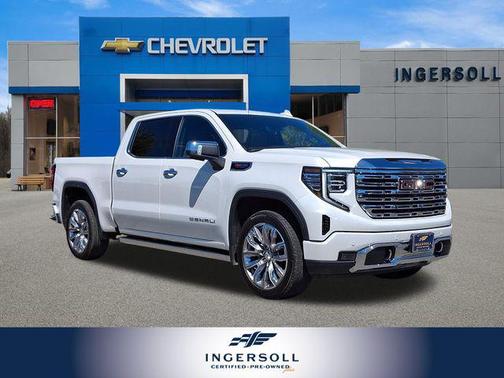 White Frost 2025 GMC Sierra 1500 Denali