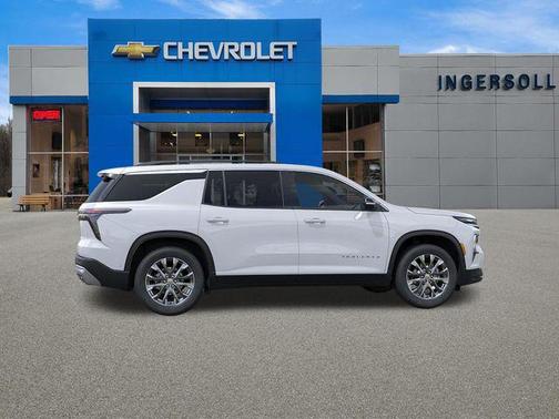 Summit White 2026 Chevrolet Traverse LT