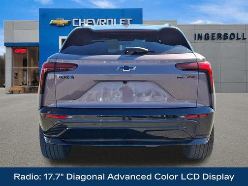 Galaxy Gray Metallic 2025 Chevrolet Blazer EV AWD RS