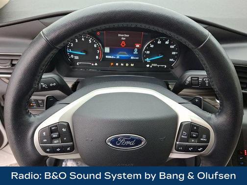 Star White Metallic Tri-Coat 2020 Ford Explorer Limited