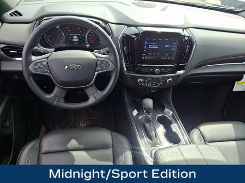 Mosaic Black Metallic 2023 Chevrolet Traverse LT Leather